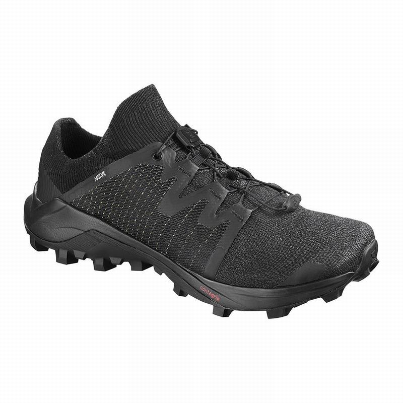 Salomon Israel CROSS /PRO - Mens Trail Running Shoes - Black (HFYL-05716)